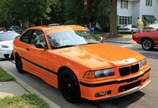 Cars bmw m 3 e 36 coupe Desk Mat Stitched picture
