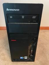 Lenovo Thinkcentre M58p Core2 2x150GB HDD 4GB RAM no OS tower only - Works retro picture
