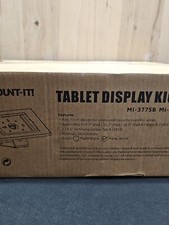 Mount-it MI-3775B Anti-Theft Tablet Kiosk with Countertop and Wall Mount Base picture