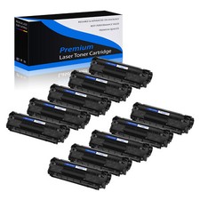 10PK Q2612A 12A Toner Cartridge for HP 12A LaserJet M1319 M1319f 1018 1020 picture