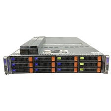 2U Server 2 Node 12 Bay (6 NVME) X11DPT-B Ea Node: 2x Xeon 16 Core 64GB DDR4 RAM picture