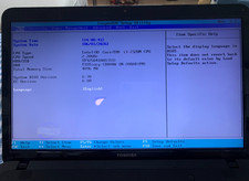 Toshiba Satellite C875-S7341 Intel i3-2328M 2.20Ghz 4GB Ram Chg. Battery. No HDD picture