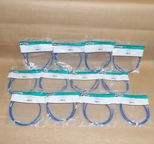 NEW LOT OF 12 PANDUIT UTPSP3BUY PATCH CABLE CORD 3FT CAT 6 CLASS E RJ45 BLUE AK picture