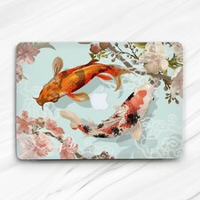 Koi Fish Cute Floral Japanese Hard Case For Macbook Air 13 15 Neo Pro 16 13 14 picture