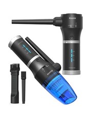 Compressed Air Duster, Koonie 15000mAh Cordless Air Duster & Vacuum 2 in 1 Po... picture
