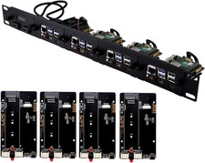 GeeekPi 19 inch 1U Rack Mount for Raspberry Pi 5, x 19 inches x 24  picture