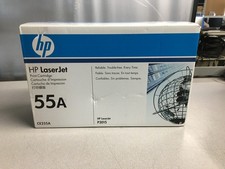 HP 55A CE255A Black Toner Cartridge for LaserJet P3015 - New in Box picture