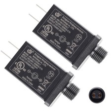Lorvain 2PCS Replacement Yard Inflatable Adapter 12V 1.25A | Class 2 Power Su... picture