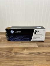 Genuine HP 12A Black Q2612A Print Cartridges Toner OPEN BOX picture