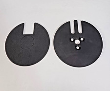 OEM VIVO Monitor Mount Cable Management Covers Pair Black Replacement Parts picture