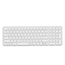 Rapoo E9350L Slim Wireless Keyboard Compatible with Mac Windows PC White picture