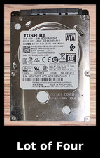 4 Pack Toshiba 500GB 2.5
