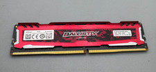Micron Ballistix 8GB 1x8GB PC4 3000R MHz Red Desktop Memory Module Excellent picture