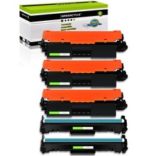 4PK CF217A 17A Toner Cartridges With Chip Compatible with HP LaserJet M102w MFP picture