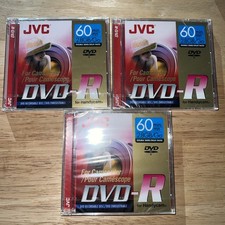 3-pack JVC DVD-R for Handycam 60min 2.8 GB For Sony Camcorders picture