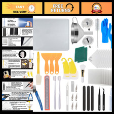 52 Pcs 3D Printing Tool Kit - Stainless Steel Filter, Silicone Pad, Scraper, Twe picture