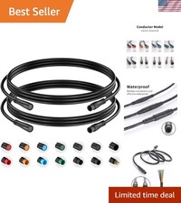 Extension Cable 2Pin/3Pin/4Pin/5Pin/6Pin/8Pin/9Pin Waterproof Plug Works for ... picture