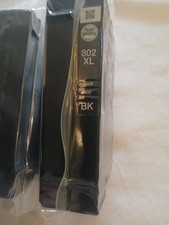 New Sealed Genuine Epson 802XL Black High-Yield Ink T802XL120 OEM  picture
