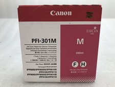 Genuine Canon PFI-301M Magenta Inkjet Cartridge 1488B001AA 1488B001 EXP: Various picture