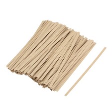 Long Strong Twist Ties 4 Inches Quality Kraft Closure Tie Khaki 200pcs picture