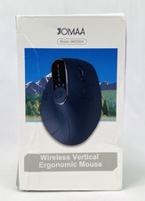 Jomaa Wireless Ergonomic Vertical Mouse MKE604 Grey NIB picture