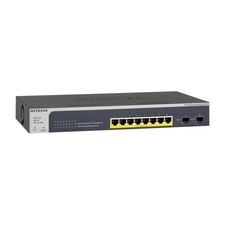 Netgear GS510TPP-100NAS 8 Port Gigabit High Power PoE+ Smart Switch w 2 SFP 190W picture