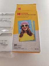 Kodak MC-20 Mini Cartridge Glossy Ribbon Paper 20 Sheets for Mini 2/Shot OpenBox picture