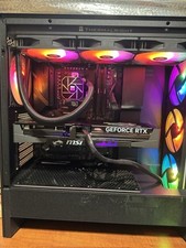 Gold Gaming PC - AMD Ryzen 9800X3D, RTX 5080, 64GB RAM, 2TB SSD, 1000W picture