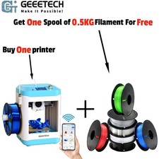 New Geeetech M1S Mini Size WiFi 3D Printer App Control With One 0.5KG Filament picture