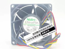 Nidec 8038 V80E12BHA5-57 12V 0.6A 8CM 4-Wire PWM High-Airflow Cooling Fan picture