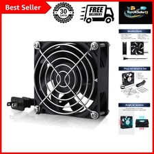 80mm EC Axial Fan AC 110V 120V Brushless Cooling Fan 80mm x 25mm picture