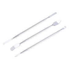 3pcs Metal Spudger Mini Crowbar Flat Head Stainless Steel Pry Bar Opening Tools picture