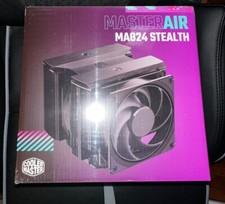 Cooler Master MasterAir MA824 Stealth Cooling Fan/Heatsink MAMD8PN318PKR1 picture