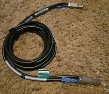 HP Molex 717433-001 External Mini SAS to Mini SAS 2m Cable 691970-003 12Gbps picture