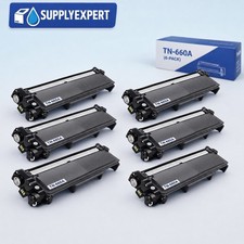 6PK TN660 Black Laser Toner for Brother HL-L2300D MFC-L2700DW picture