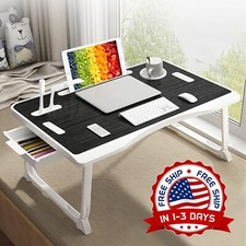 Mesa De Lectura Plegable Con bandeja De Cama Portátil Para Ordenador Portátil US picture
