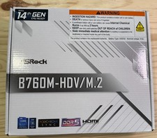 Asrock B760M-HDV/M.2 Intel B760 LGA 1700 micro ATX Motherboard picture