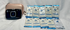 HP Sprocket 2-in-1 Black Portable Photo Printer & Camera Bundle Lot Film picture