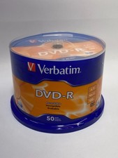 Verbatim DVD-R Recordable Discs 4.7GB 16x 120min AZO 50-Pack Spindle picture