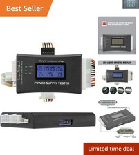 Compact ATX Power Supply Tester with LCD Display & Buzzer for Quick Diagnostics picture