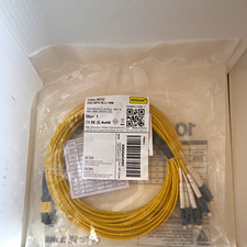 NEW 10Gtek OS2-MPO8-LC-10M 10M MPO to 4x LC Duplex Single Mode Fiber Cable picture