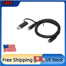 OEM Lenovo ThinkPad Hybrid USB-C with USB-A Cable 03X7470 SC10Q13458 4x90u90618 picture