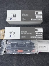 Canon 118 Black Toner Cartridge 2-Pack Genuine OEM 2662B004AA Open Box New picture