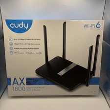Cudy AX WiFi 6 Mesh Router, AX1800 2.4GHz, 5G Gigabit Wireless Internet Router picture