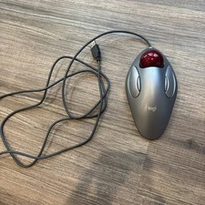Logitech Trackman Marble Trackball Wired USB Mouse T-BC21, P/N 810-000767 Tested picture