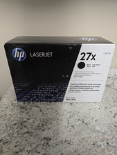 NEW SEALED - Genuine HP LaserJet 27X Black High Volume Toner Cartridge C4127X picture