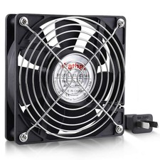 EC 120mm x 25mm AC Axial Small Exhaust Fan 110V 120V Dual Ball picture