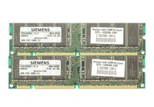 Lot of SIEMENS 2x64MB - SDRAM PC-133 memory - DIMM 168pin - 128MB - TESTED picture