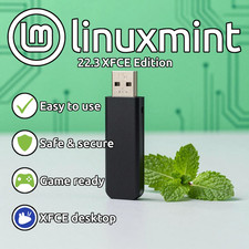 Linux Mint 22.3 'Zena' Xfce Edition | Bootable/Live USB | LATEST VERSION picture