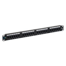 ICC CAT6 Patch Panel, UL Listed & PoE++ Rated Gigabit Applications, Rackmount picture